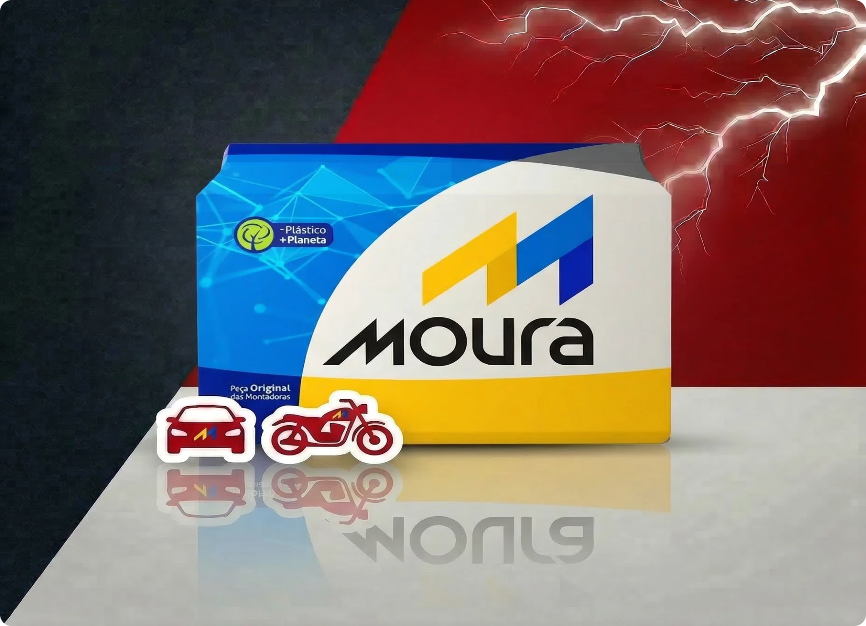 Bateria Moura – Exemplo
