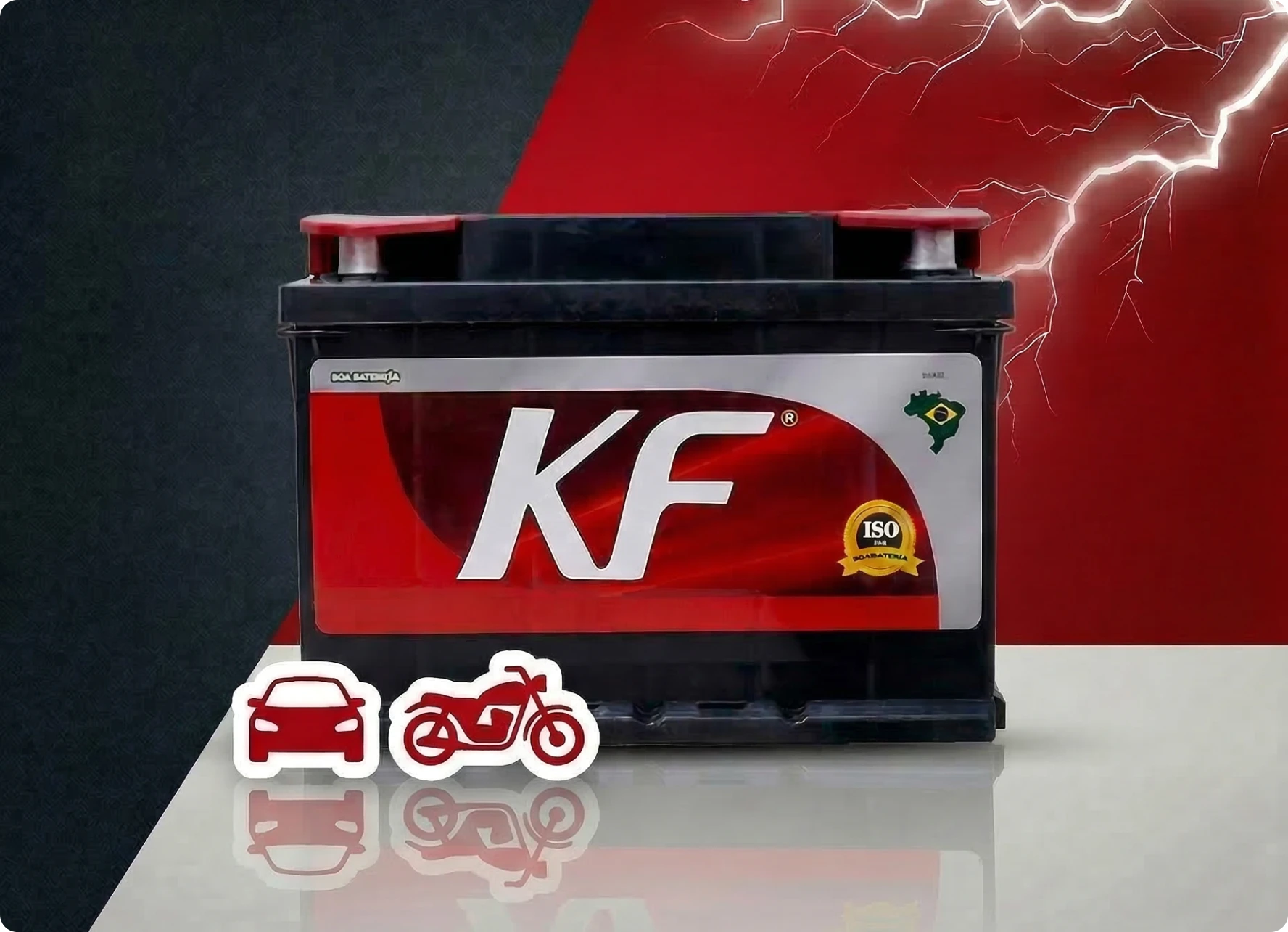 Bateria KF – Melhor preço em Formosa-GO
