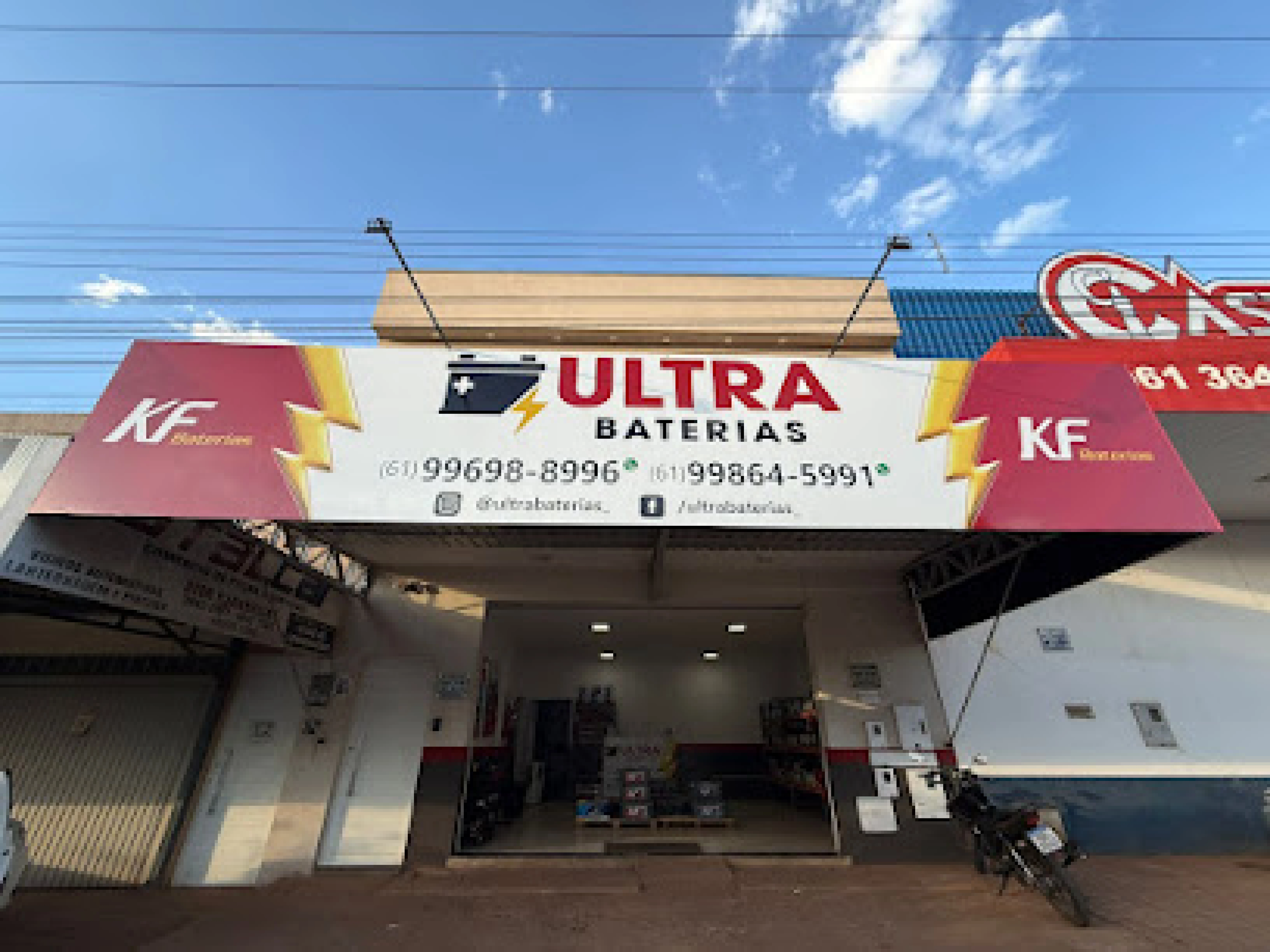 Fachada da loja Ultra Baterias
